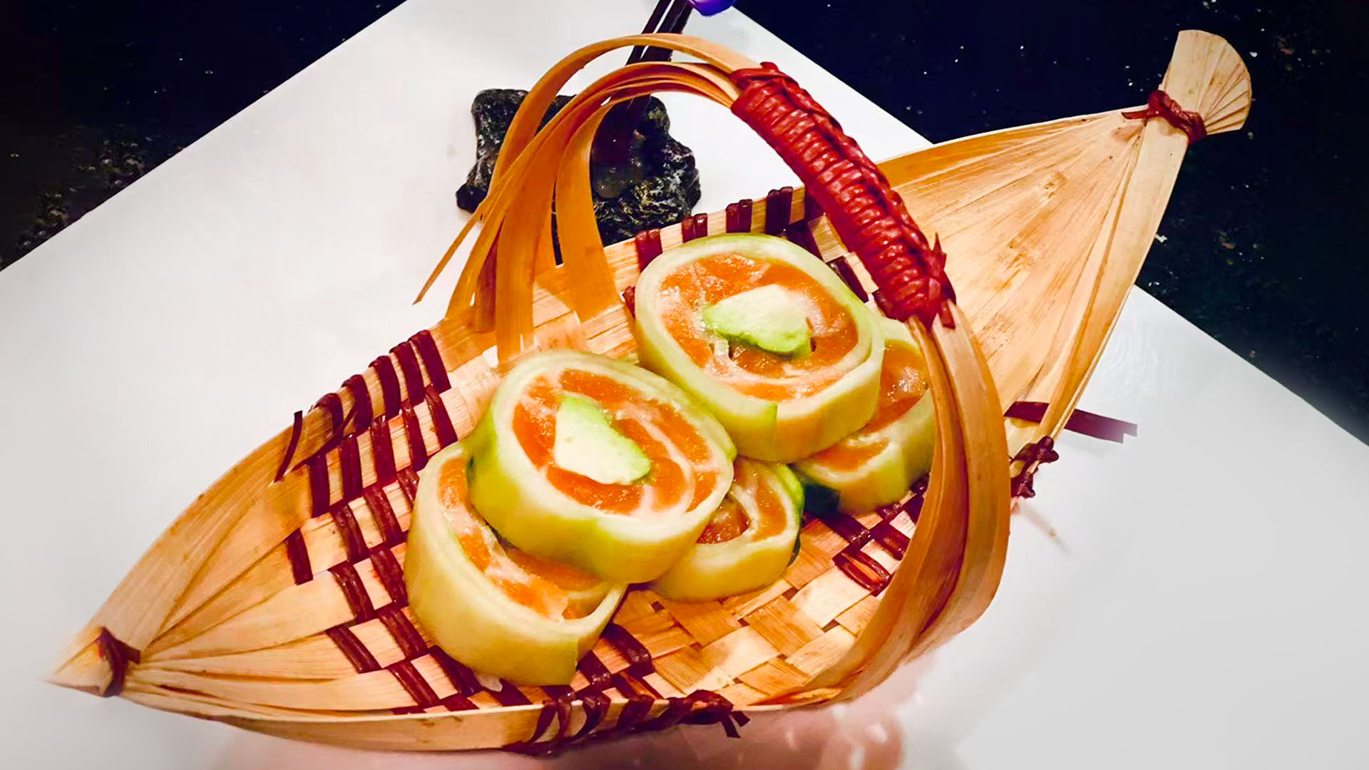 Signature sushi rolls from Fuji Japanese Steakhouse, a Japanese restaurant in Mentor.