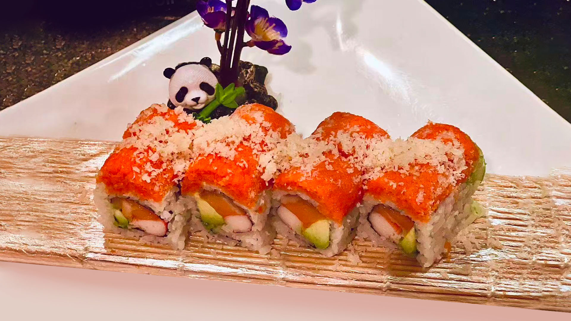 Valentine Roll sushi served at Fuji Japanese Steakhouse, a Japanese restaurant in Mentor.