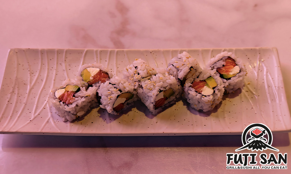 Philadelphia roll with salmon, cream cheese, etc. at Watami, a Japanized Western Restaurant in Chandler