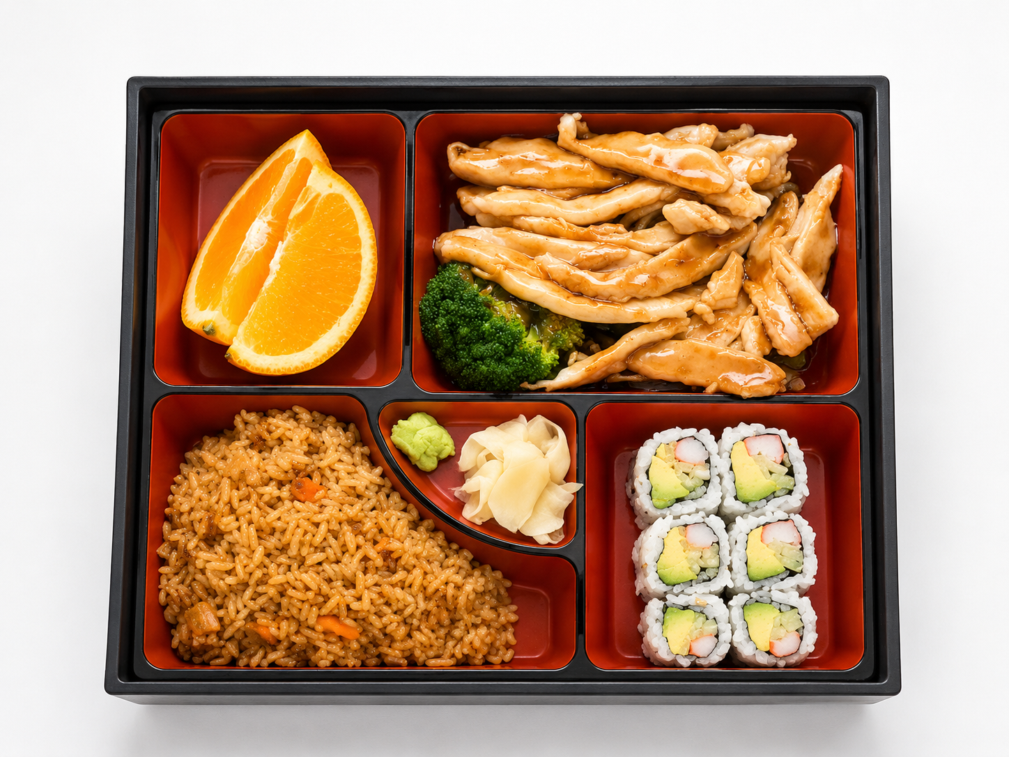 Chicken Teriyaki Bento Box at Fuji Steakhouse, Japanese Restaurant in Lewisburg