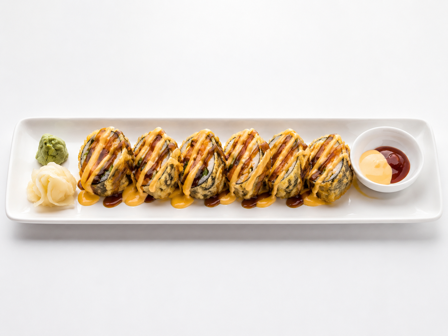 Deep Fried Sushi Roll at Fuji Steakhouse, Japanese Restaurant in Lewisburg