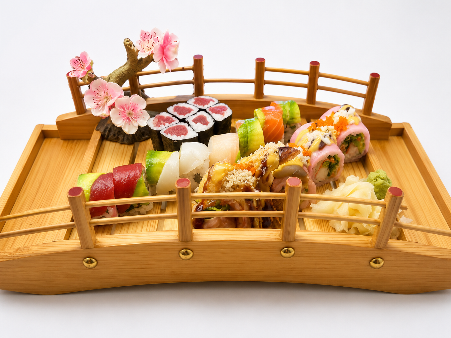 Sushi Boat at Fuji Steakhouse, Japanese Restaurant in Lewisburg