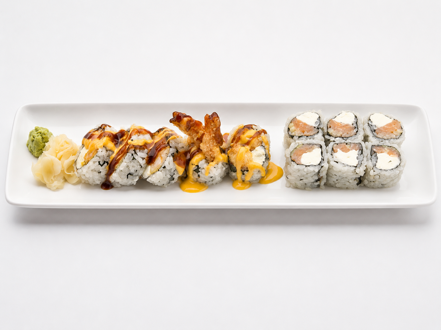 Sushi Roll Combo at Fuji Steakhouse, Japanese Restaurant in Lewisburg