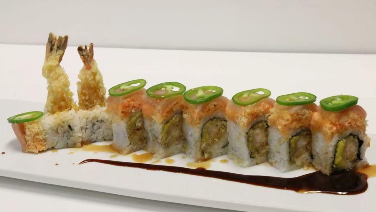 Crazy Jaguar Roll at Fujiyama，a Japanese Restaurant in Brookfield