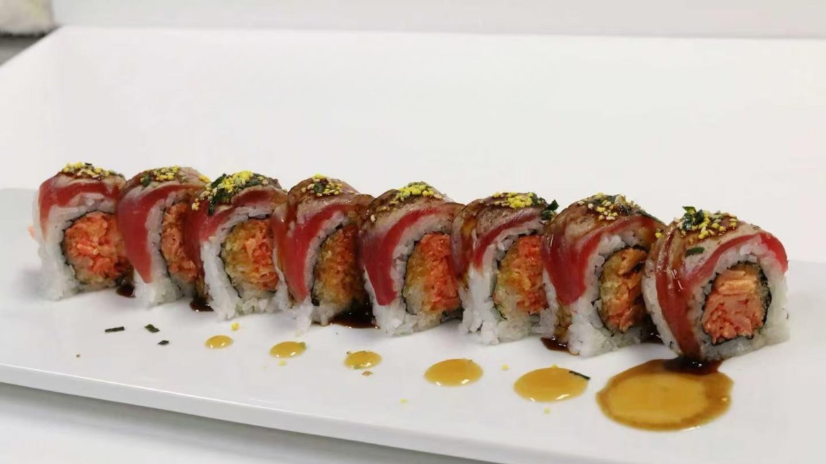 Firework Roll at Fujiyama，a Japanese Restaurant in Brookfield