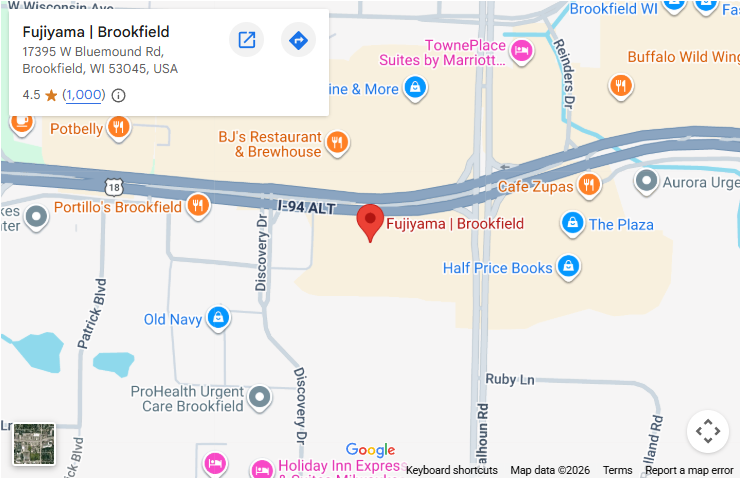 Location, 17395 W Bluemound Rd, Brookfield, WI 53045, United States