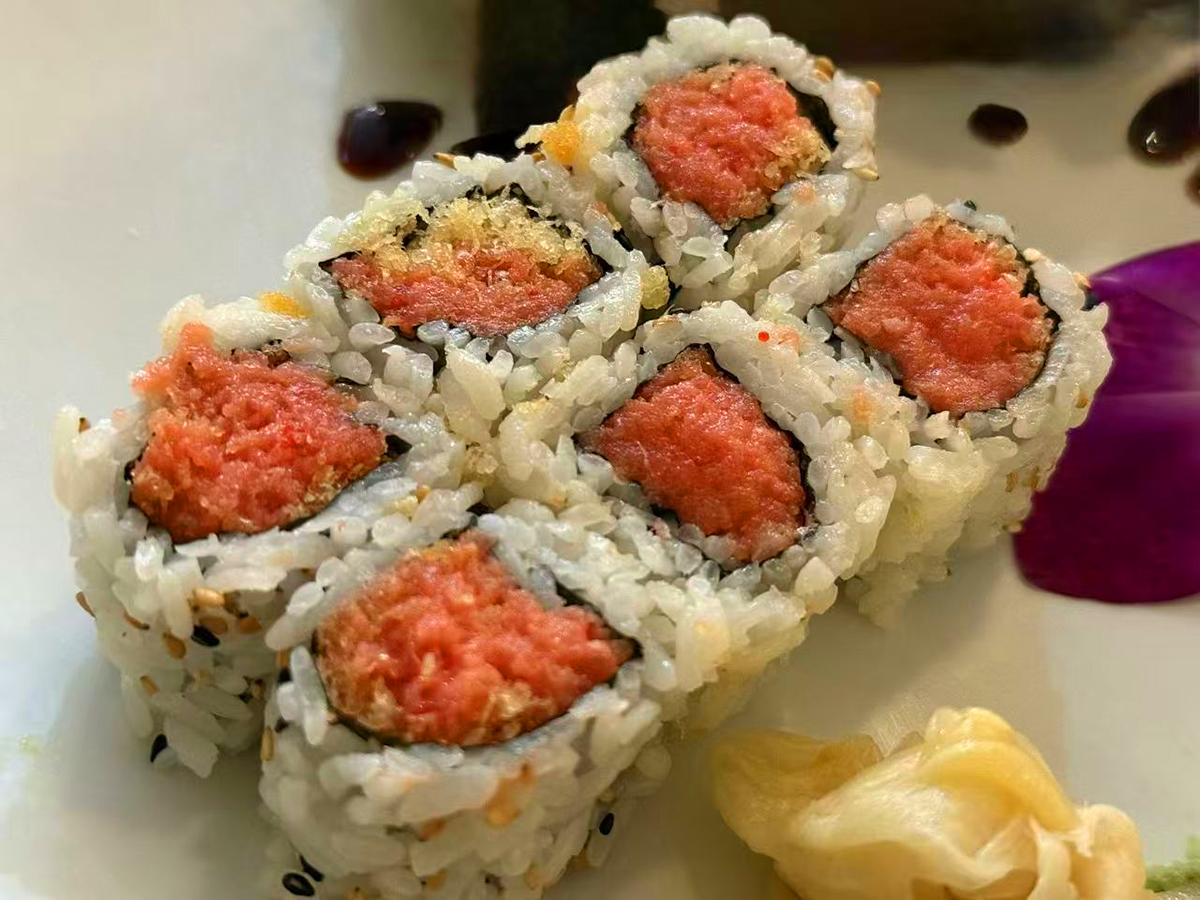 Spicy Tuna Roll at Fukuda Sushi，a Japanese Restaurant in Forest Hills