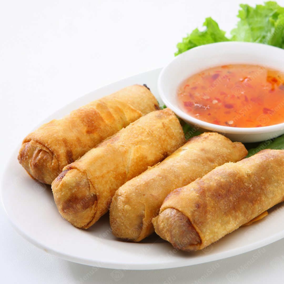 Full-House-Chinese-Restaurant-Egg-Roll-Mills Egg Roll at Full House Chinese Restaurant,a Chinese Restaurant in Mills