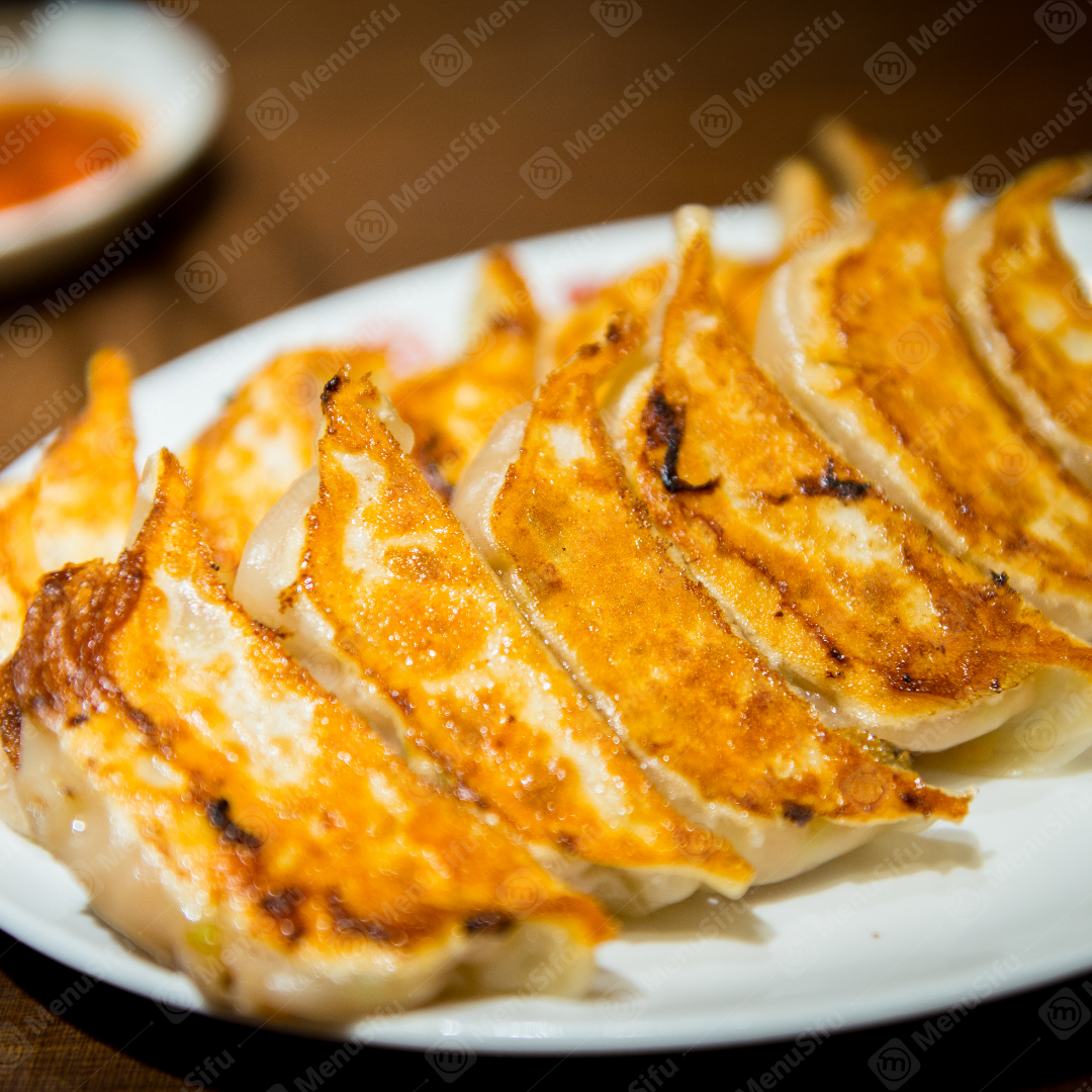 Pan Fried Dumpling at Full House Chinese Restaurant，a Chinese Restaurant in Mills