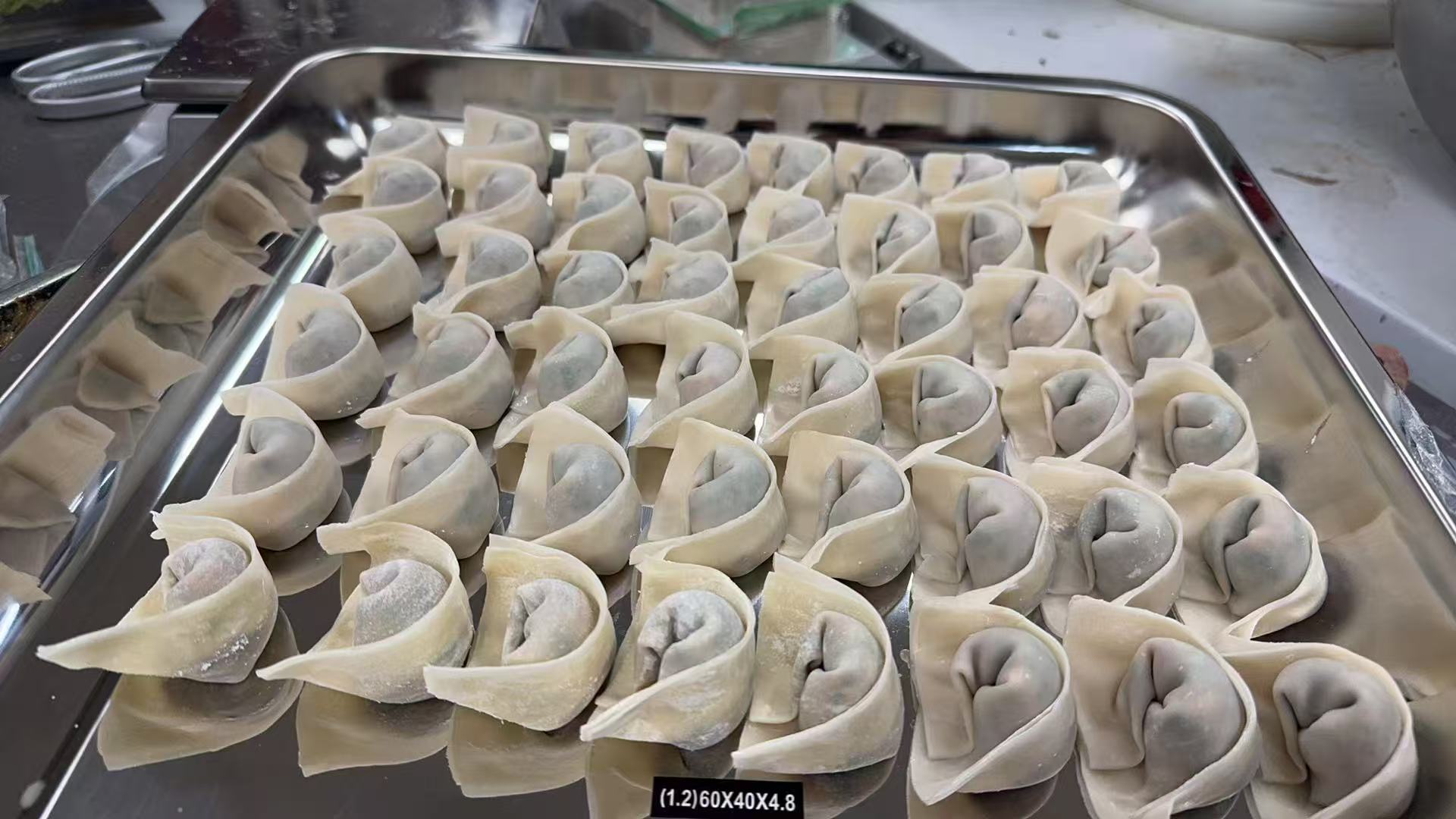 Dumplings from BAO CO, a Chinese restaurant in Alhambra