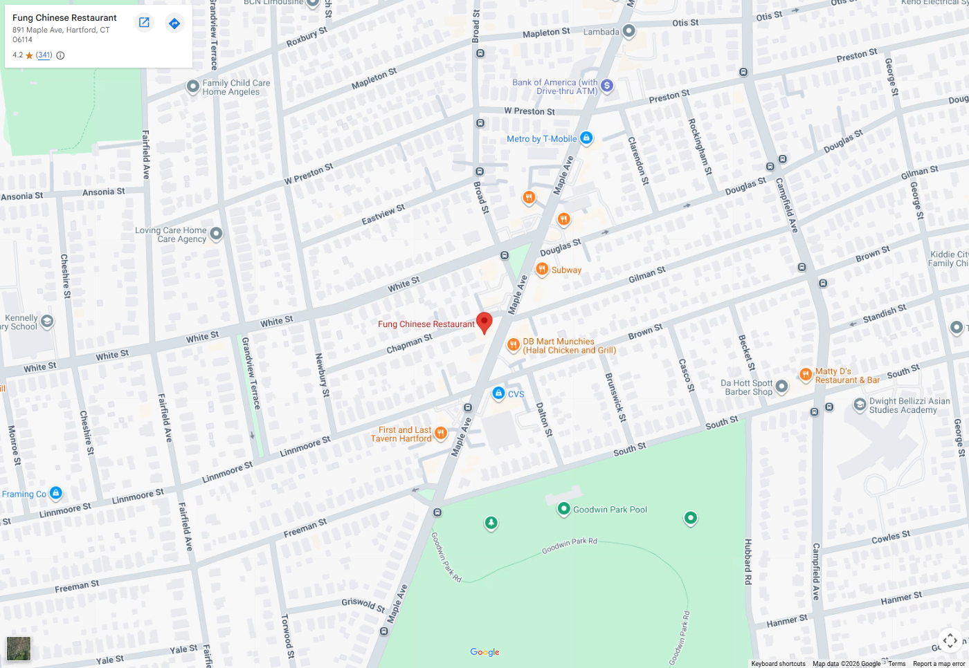 Location, 891 Maple Ave, Hartford, CT 06114 Location, 891 Maple Ave, Hartford, CT 06114