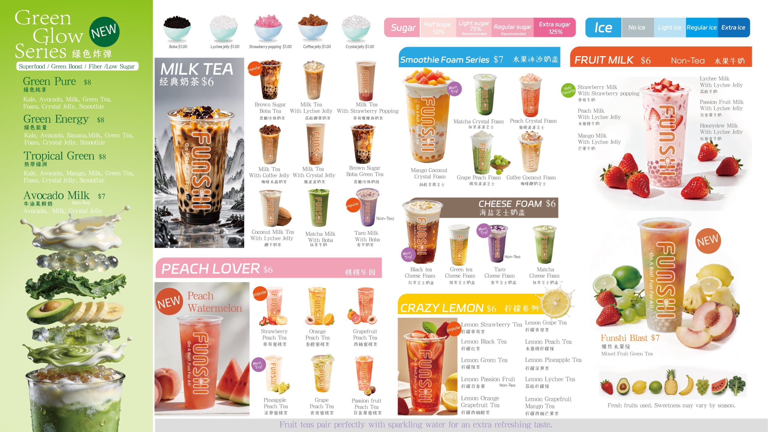Restaurant menu 1, detailed description provided below