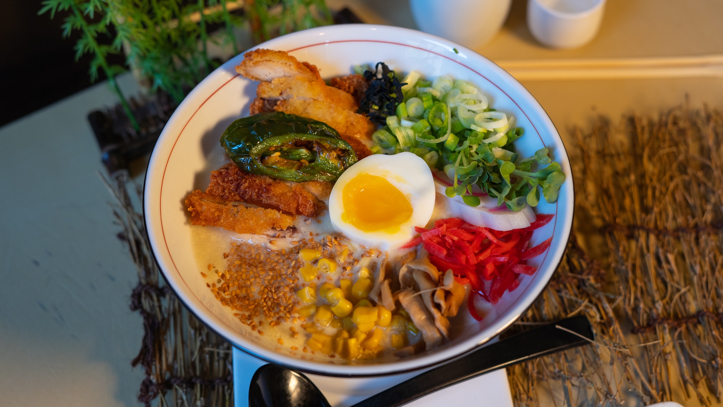 Chicken Ramen at Furinkazan, Japanese Restaurant in Des Plaines