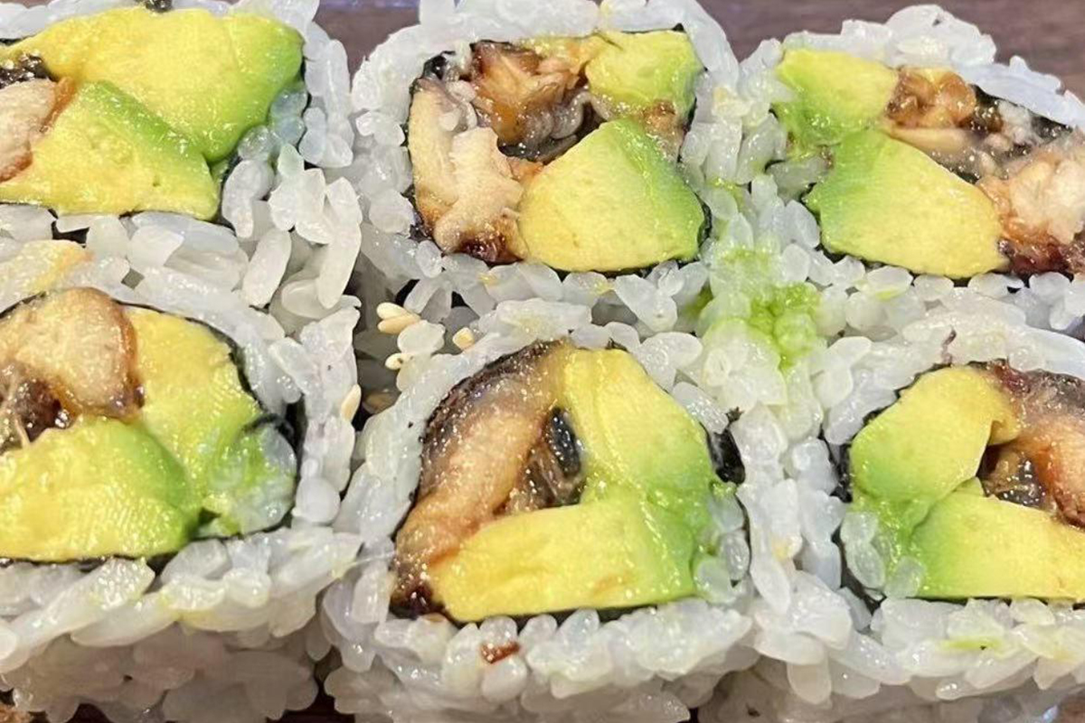 Eel Avocado Roll at Fusion Cuisine，a Asian Fusion Restaurant in Madison