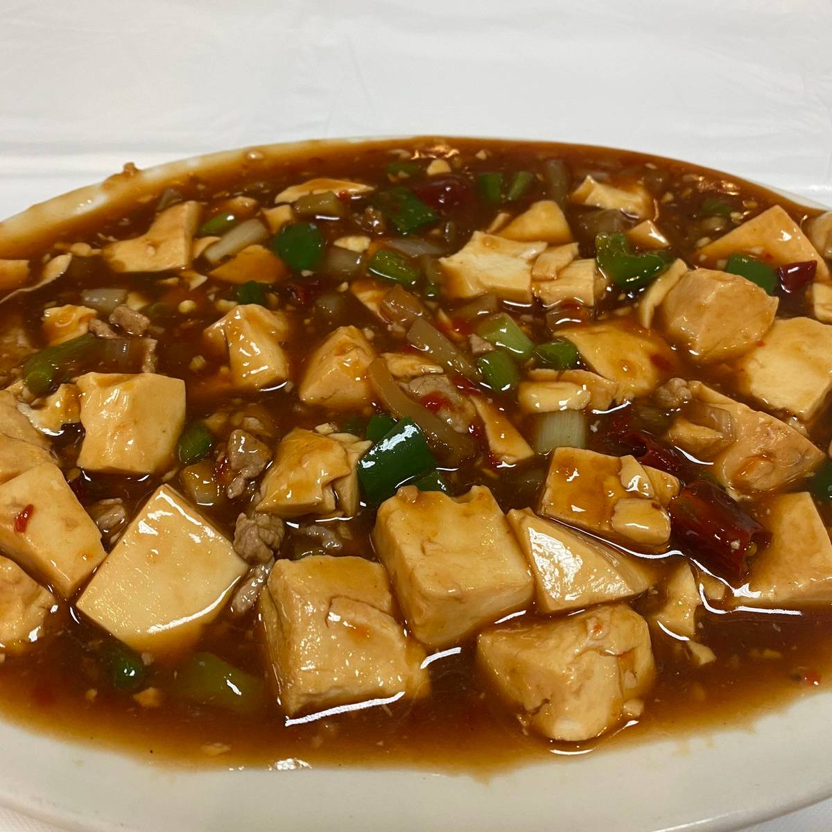 Garden-Restaurant-Chinese-Restaurant-Mapo-Tofu-Garland Mapo Tofu at Garden Restaurant,a Chinese Restaurant in Garland