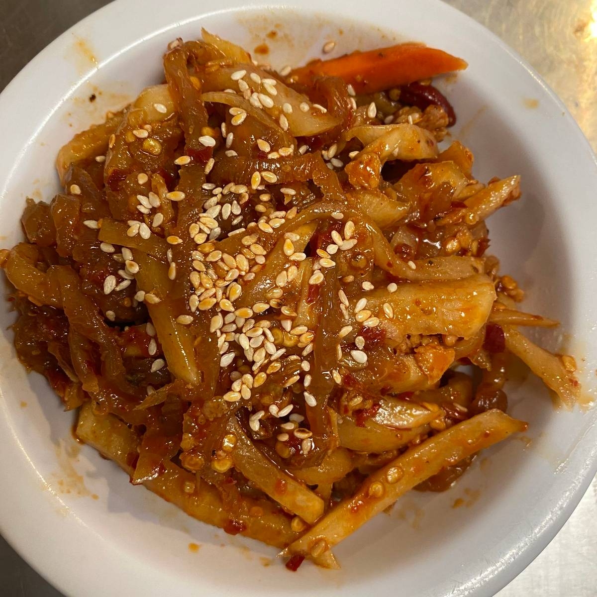 Garden-Restaurant-Chinese-Restaurant-Cold-Noodle-Salad-Garland Cold Noodle Salad at Garden Restaurant,a Chinese Restaurant in Garland