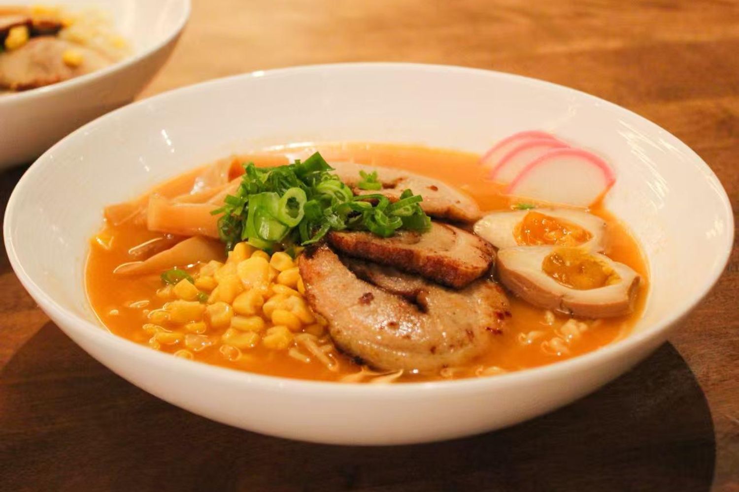 Ramen dish served at Ginza Asian Restaurant in Portland