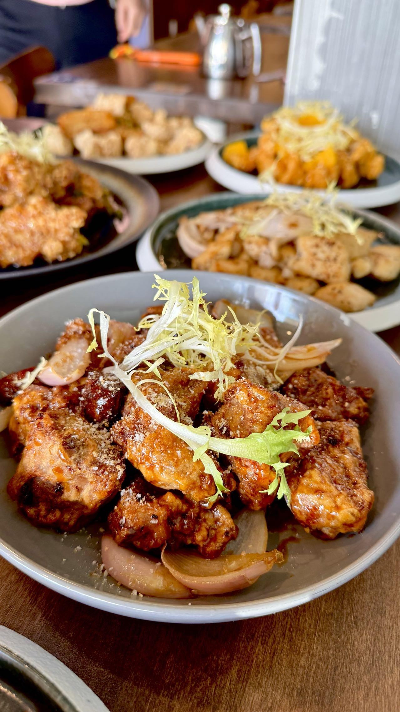 Caramel Ribs at GO CHICKEN，a Chinese Restaurant in San Francisco