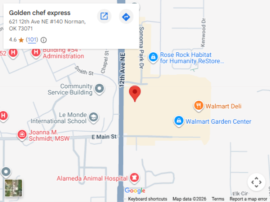 Location, 621 12th Ave NE #140 Norman, OK 73071