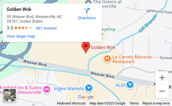 Location, 95 Weaver Blvd. Weaverville, NC 28787