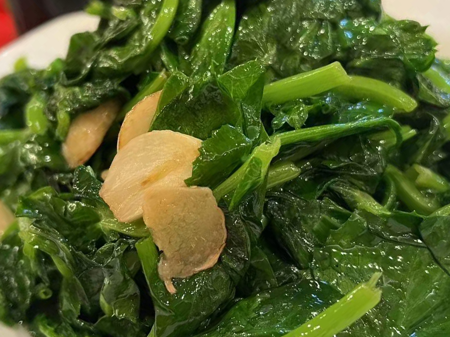 Garlic Choy Sum at Gold Garden, Chinese Restaurant in Portland