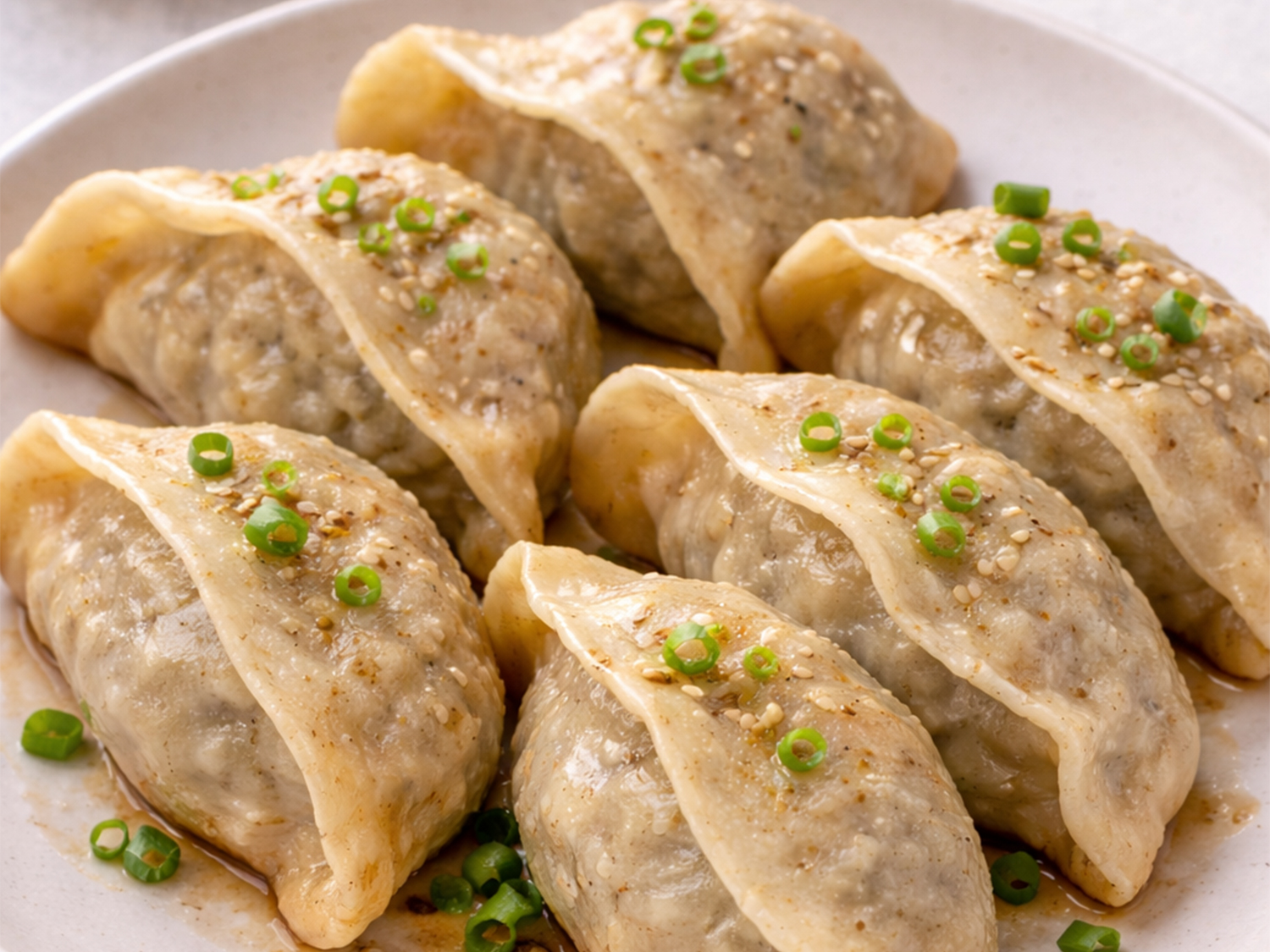 Chinese Chive Dumplings at Gold Garden, Chinese Restaurant in Portland