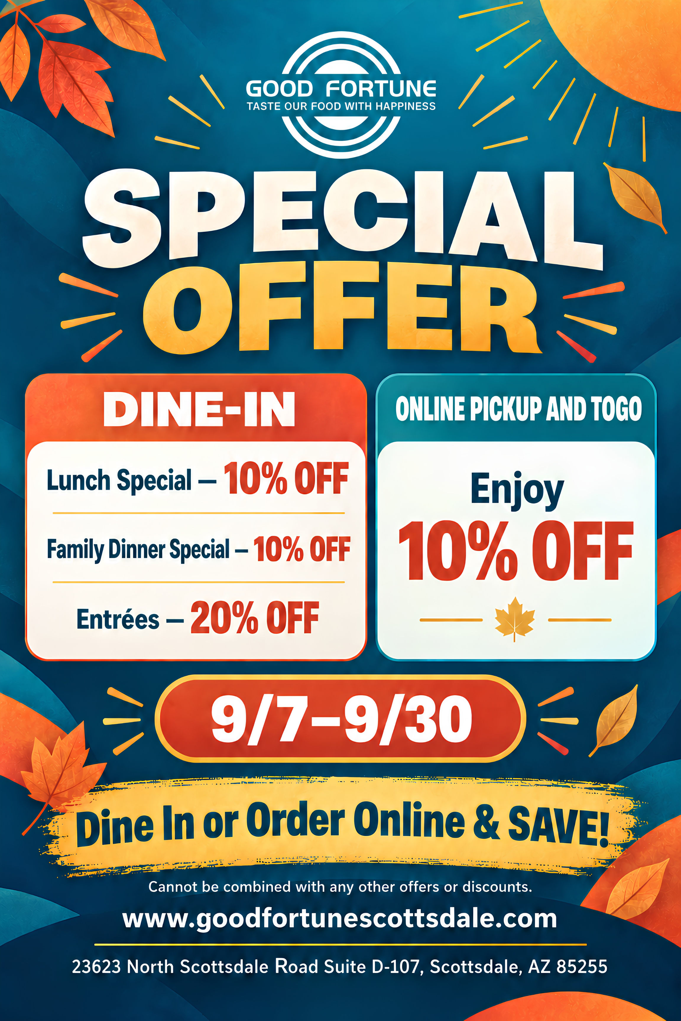 Restaurant Event Notice