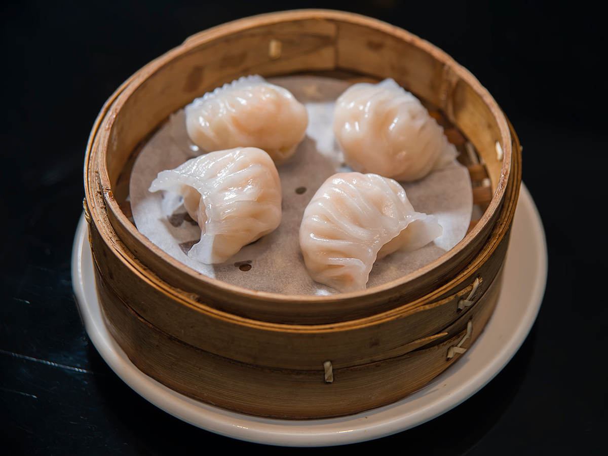 Shrimp Dumpling at Good World Chinese Restaurant & Lounge, a Chinese Restaurant in Portland