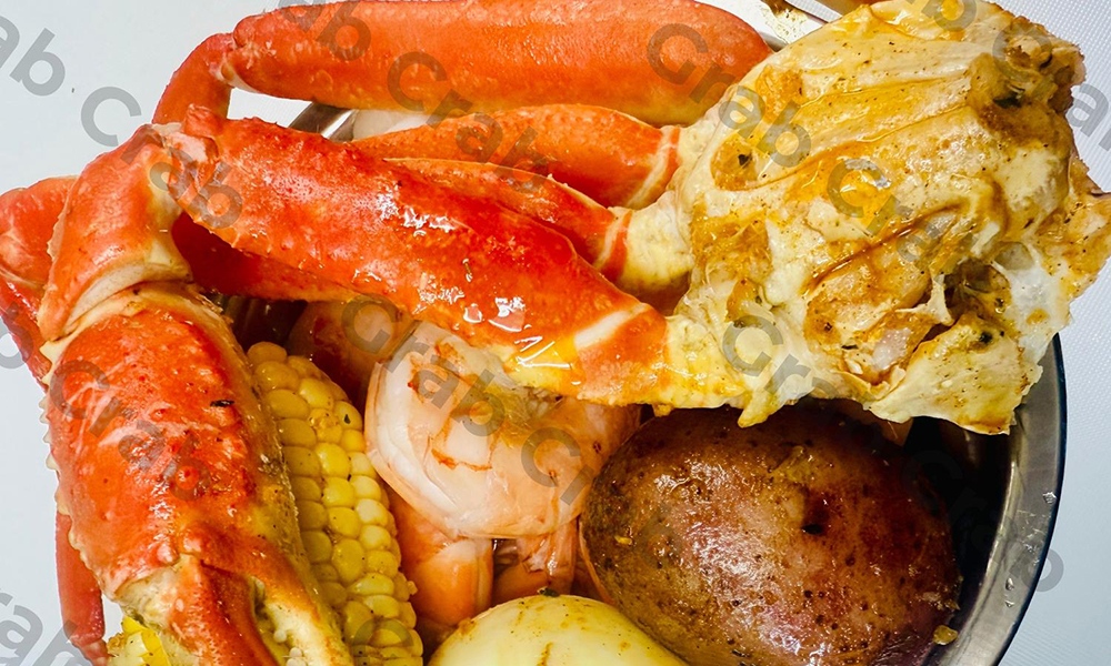 Seafood Combo B1 at Grab Crab, a Seafood Restaurant in Pontiac