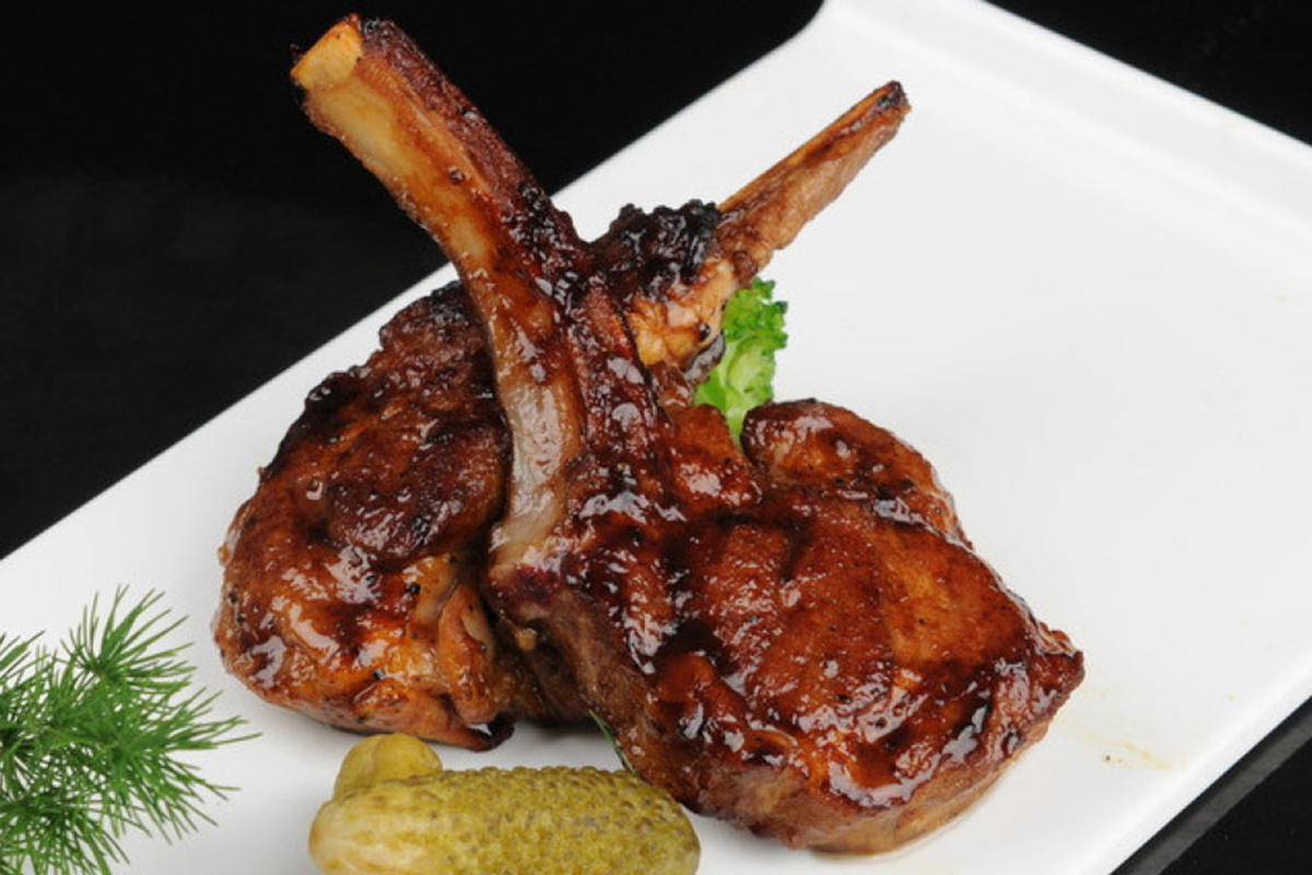 Lamb Chop In Black Pepper at Grandma's Dim Sum, a Chinese Restaurant in Flushing