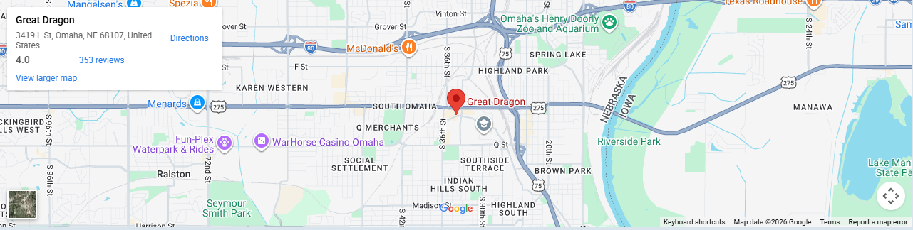 Location 3419 L St, Omaha, NE 68107美国