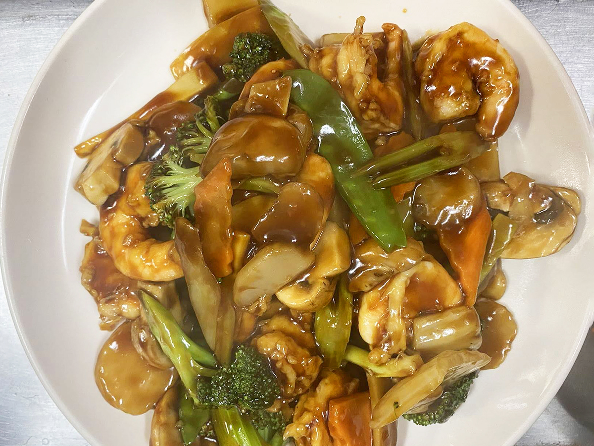 Great-Dragon-Chinese-Restaurant-Shrimp-w.Mixed-Vegetable-Ashland Shrimp w.Mixed Vegetable at Great Dragon,a Chinese Restaurant in Ashland