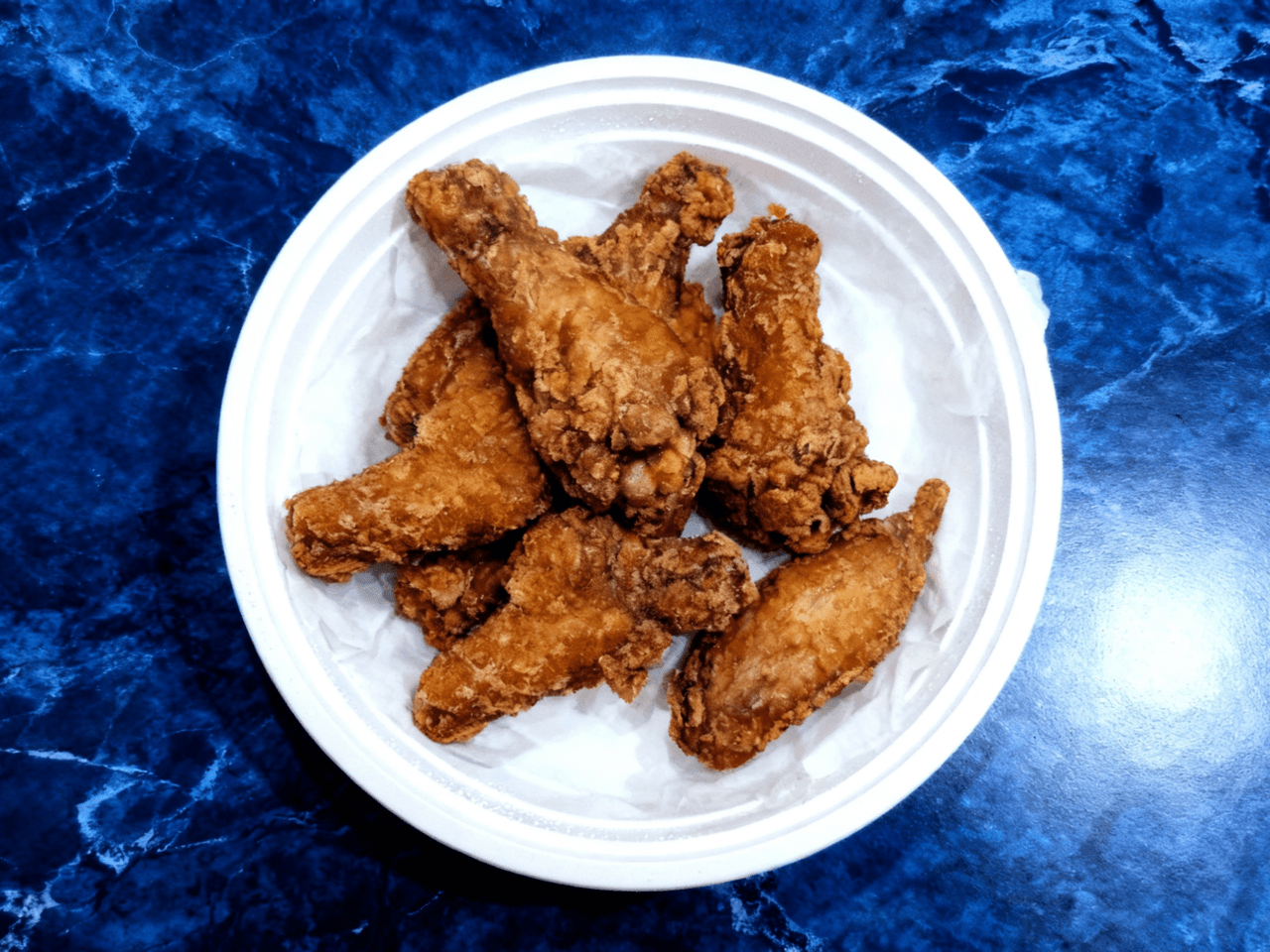 Fried chicken wings at Green China, a Chinese Restaurant in Germantown