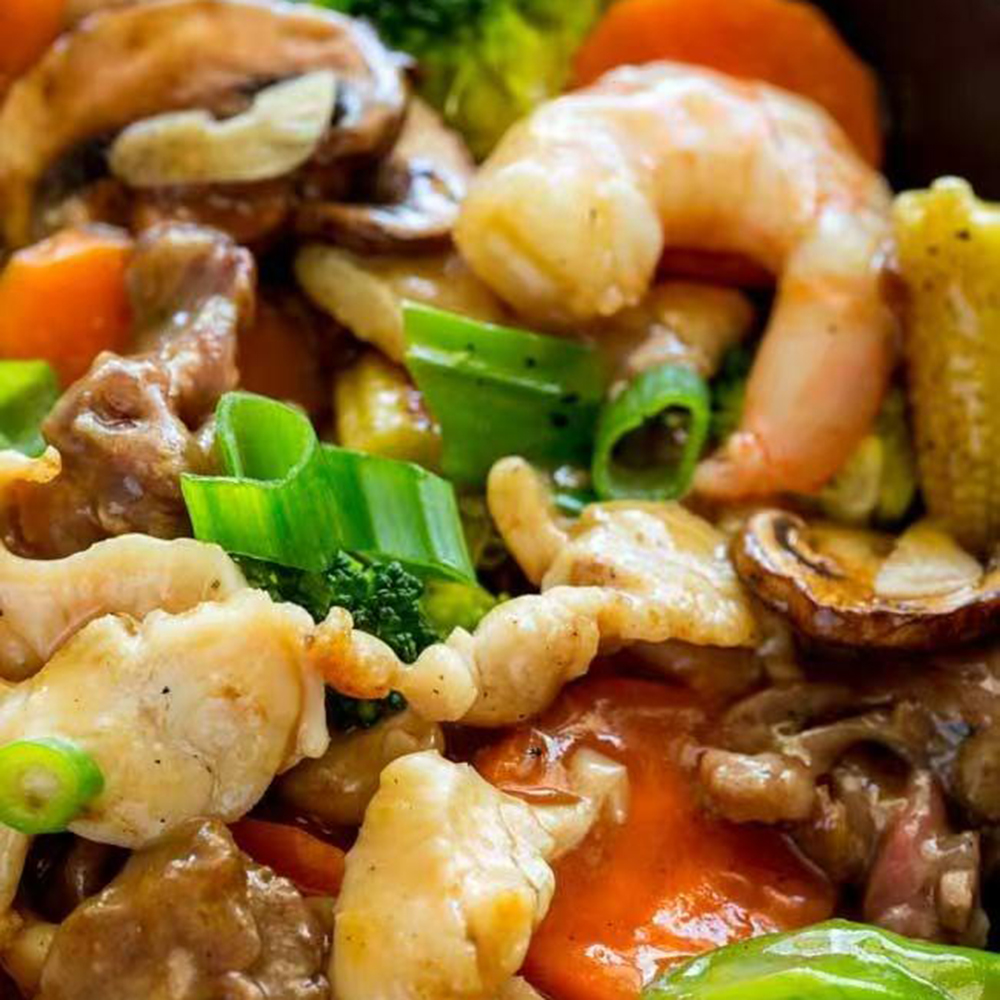 Triple Delight at Green Jade, a Chinese Restaurant in Depew