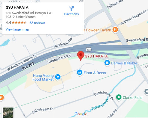 Location, 180 Swedesford Rd, Berwyn, PA 19312, United States