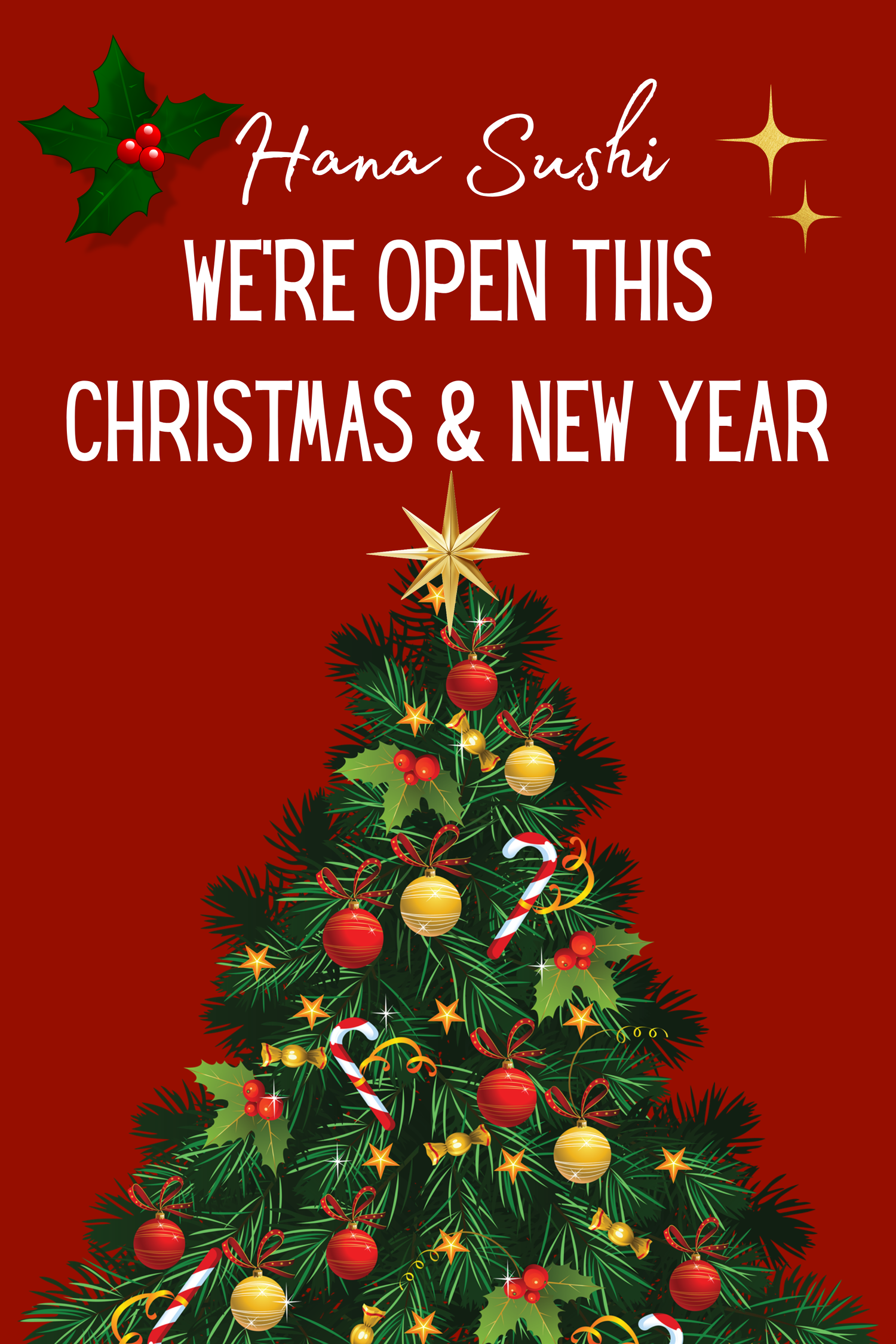 Notice of Special Operating Hours