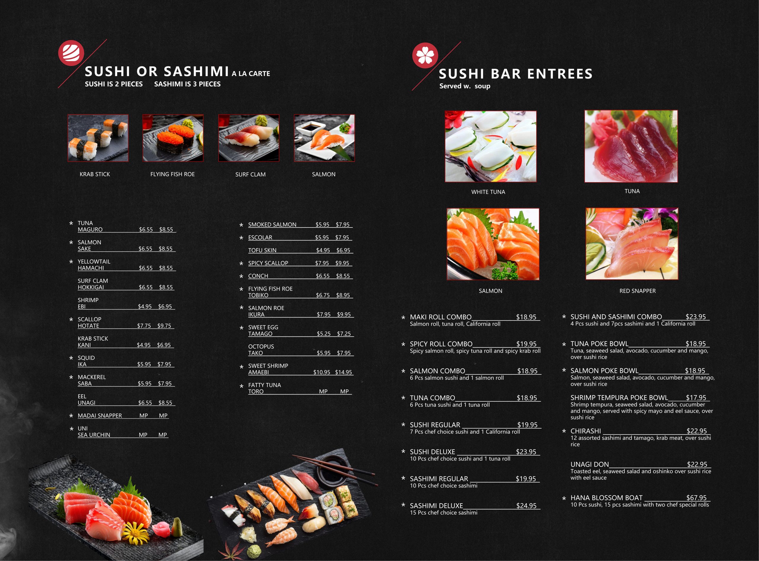 Restaurant menu 6, detailed description provided below