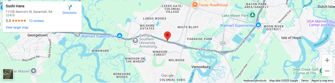 Location 11108 Abercorn St, Savannah, GA 31419