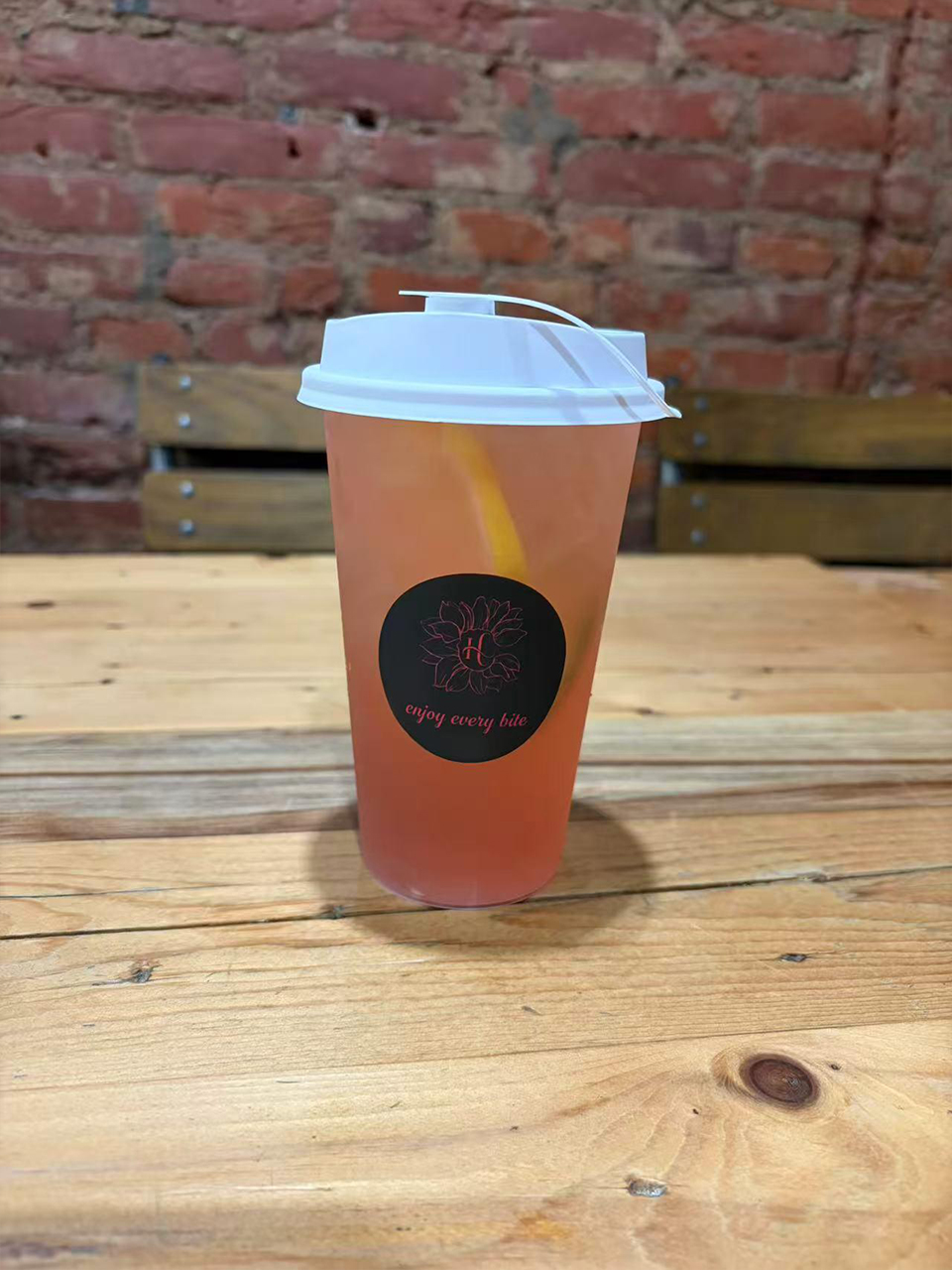 Grapefruit Fruit Tea at Hannie Bite, Asian Restaurant in Philadelphia