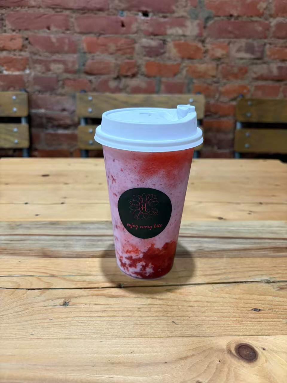 Strawberry Milk at Hannie Bite, Asian Restaurant in Philadelphia