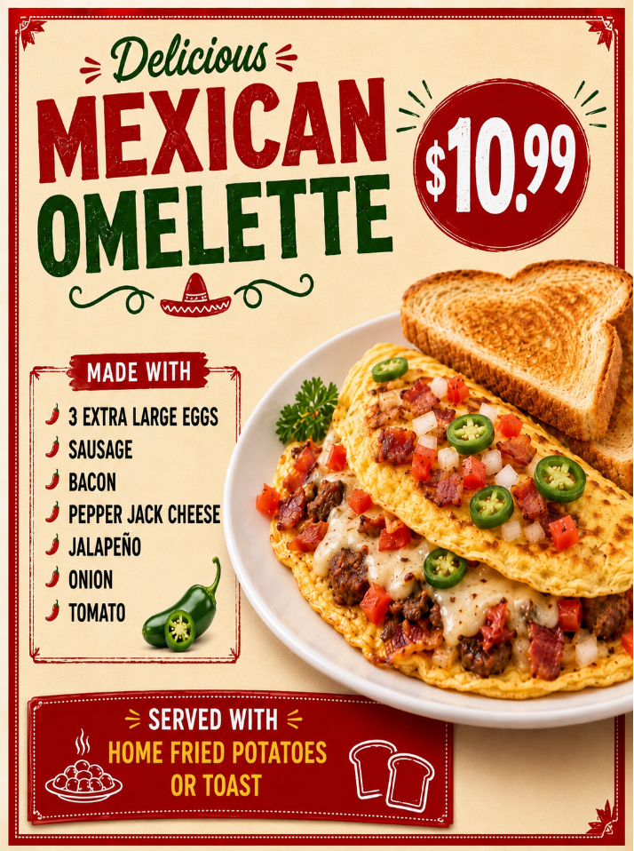 MEXICAN OMELETTE
