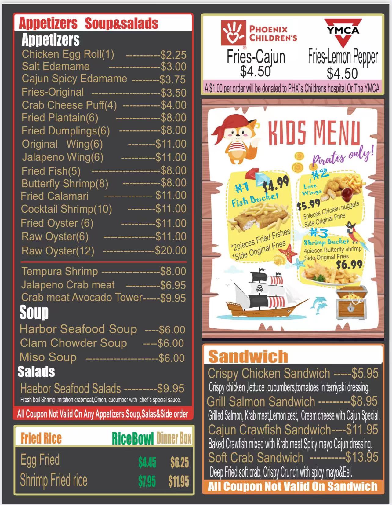 Harbor Seafood Cajun House Seafood Order｜Mesa｜AZ