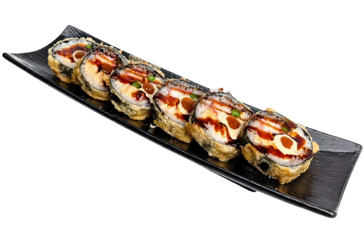 Crispy tempura cheese sushi roll at Haru, a Japanese Restaurant in MIDDLETON