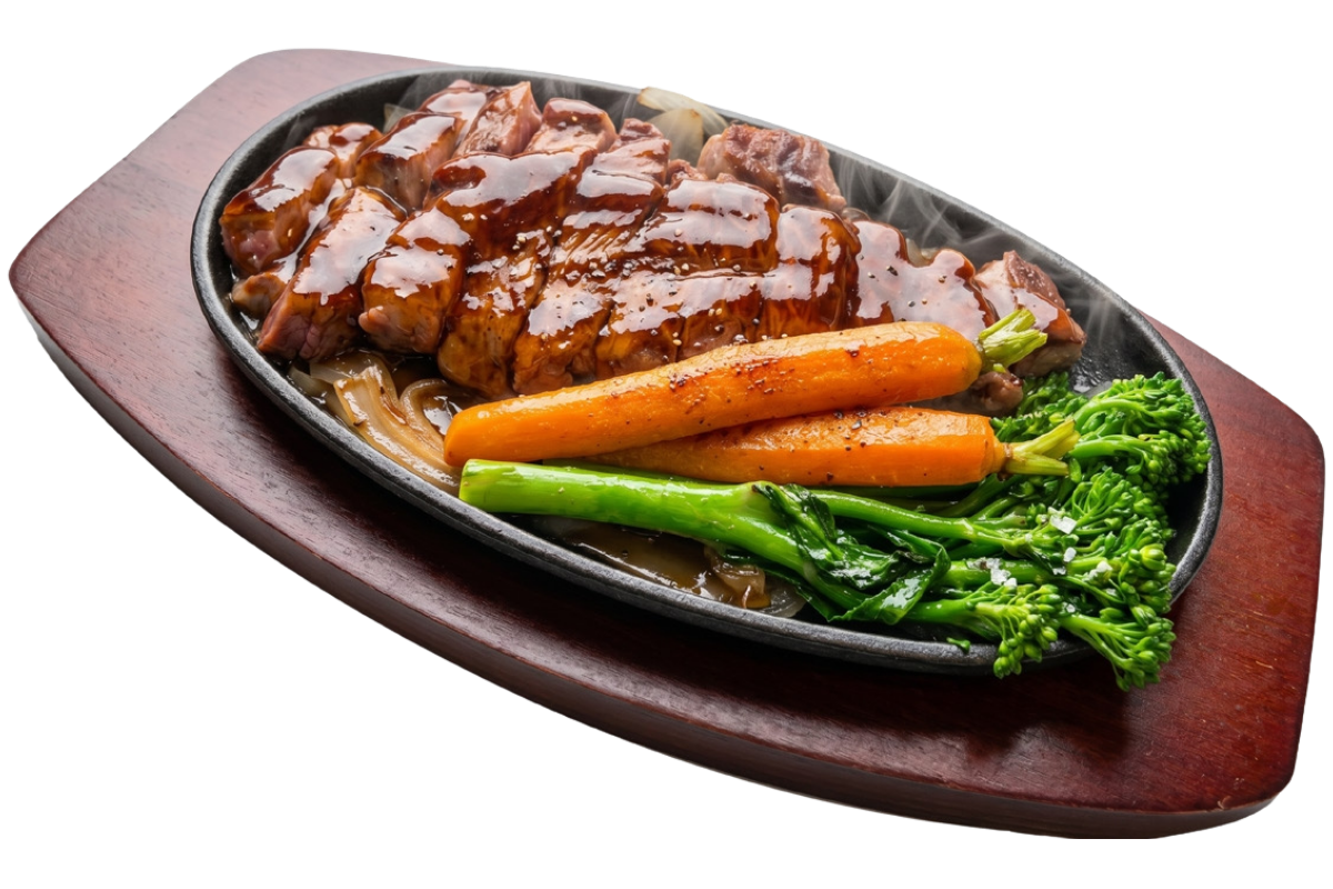 Grilled salmon with quinoa and roasted veggies at Haru, a Japanese Restaurant in MIDDLETON