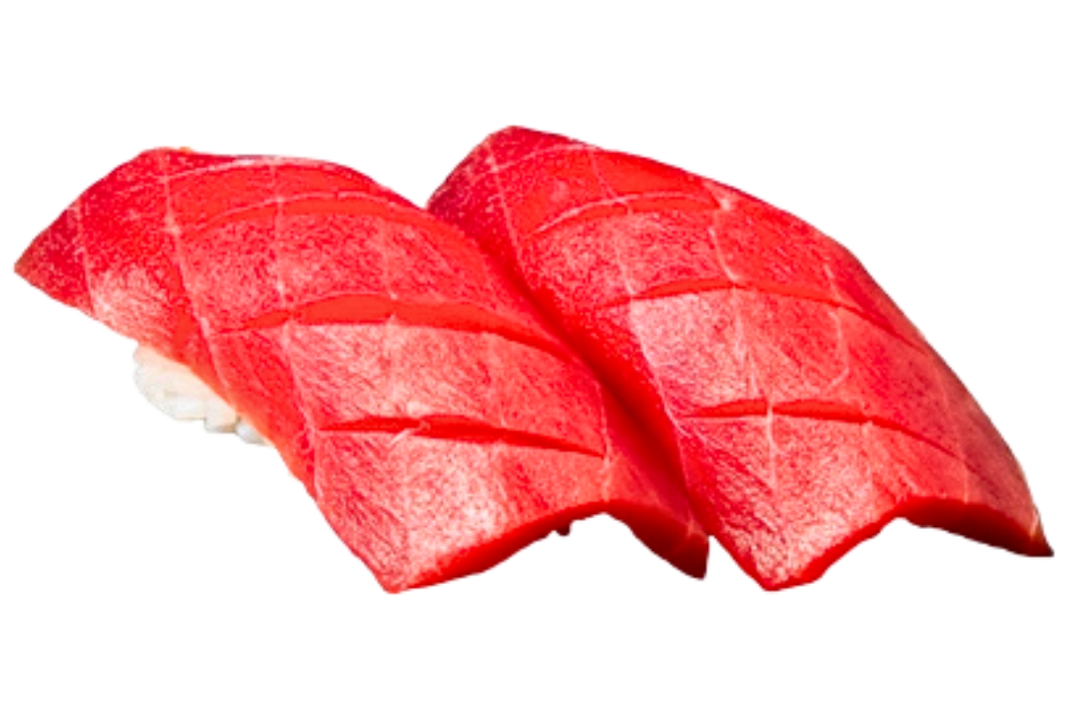 Red tuna nigiri sushi at Haru, a Japanese Restaurant in MIDDLETON