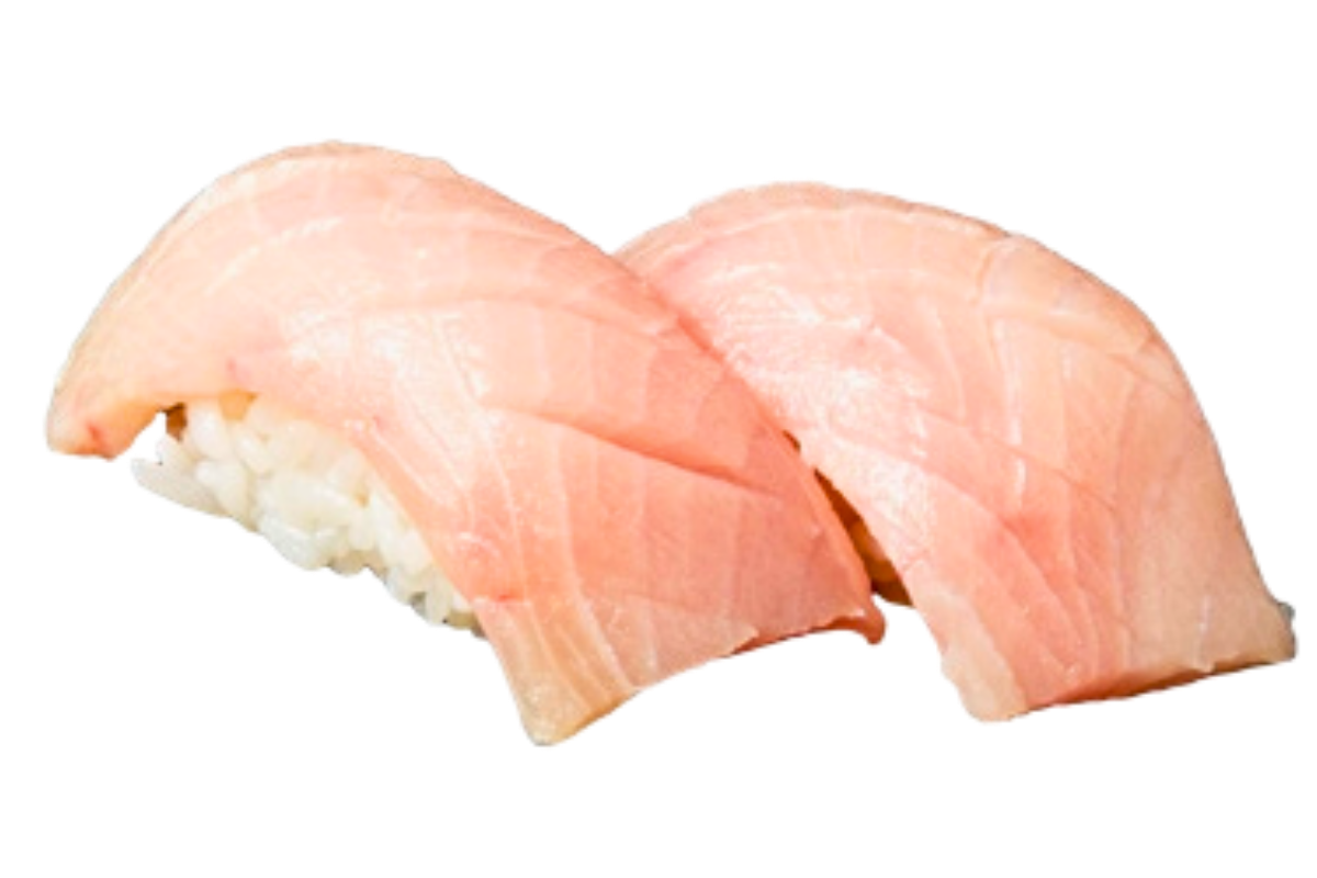 White fish nigiri sushi at Haru, a Japanese Restaurant in MIDDLETON