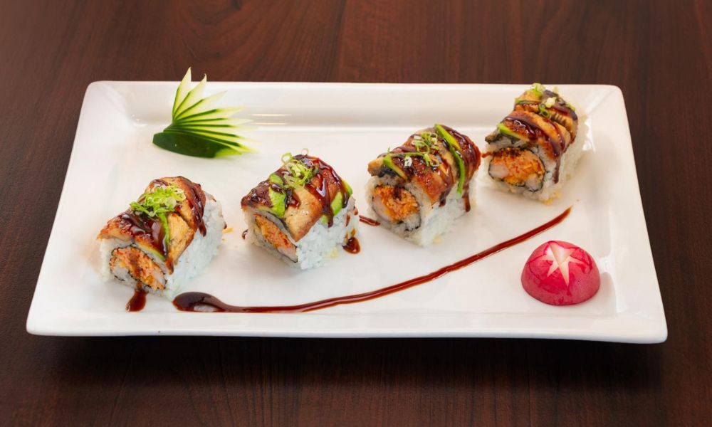 Peter Roll at Haru Sushi, a Japanese restaurant in Williamsburg