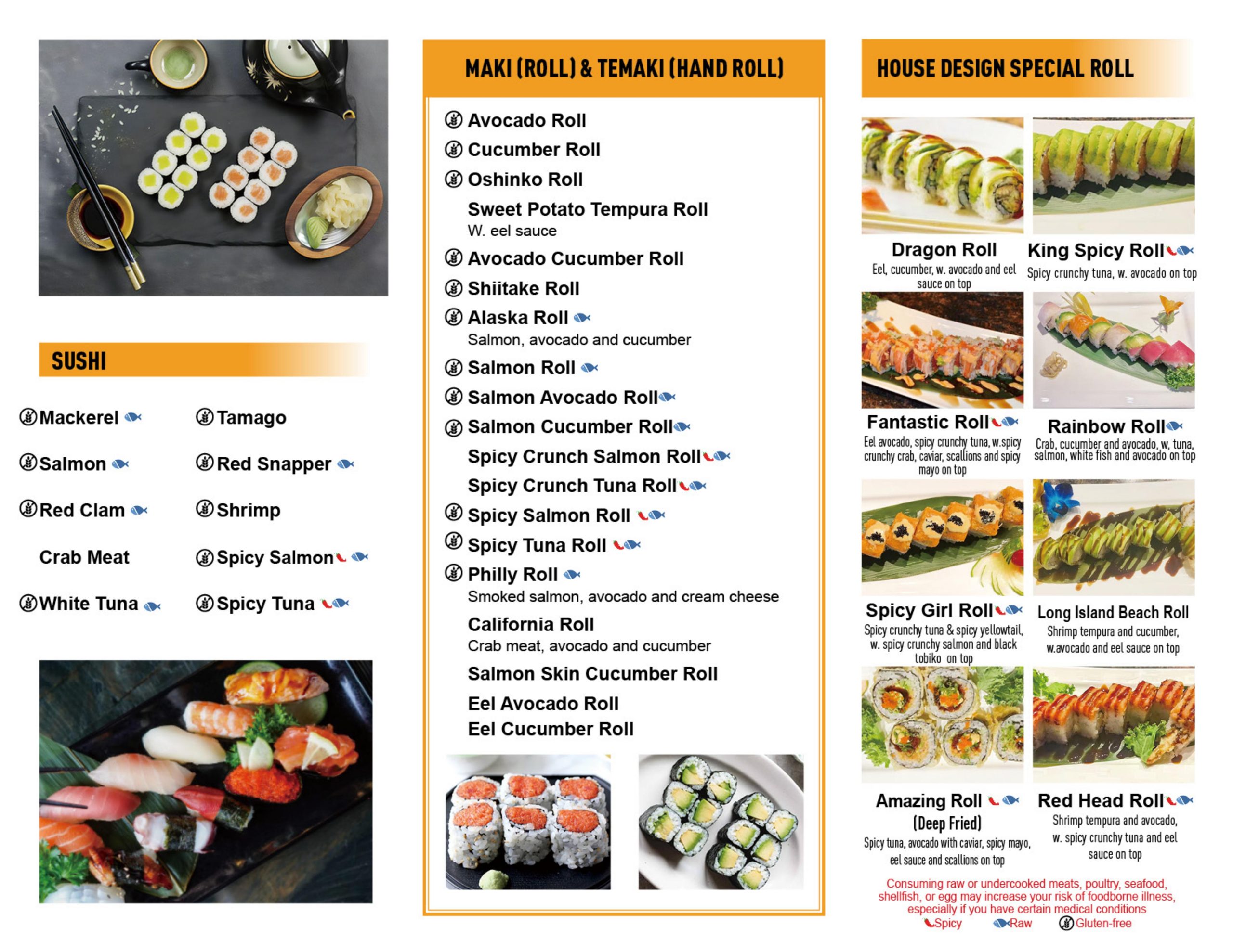 Restaurant menu 1