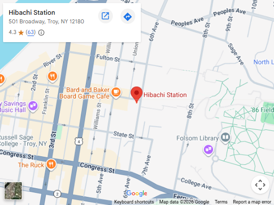 Location, 501 Broadway, Troy, NY 12180 Location, 501 Broadway, Troy, NY 12180