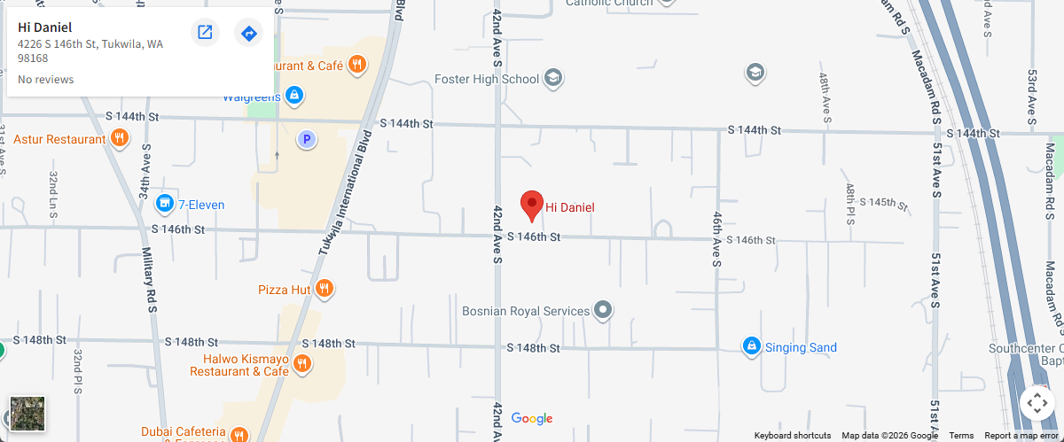 Location,4226 S 146th St, Tukwila, WA 98168 Location,4226 S 146th St, Tukwila, WA 98168